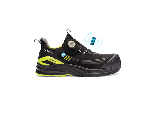 Monitor ICE Evo. Flow Con. Safety Shoe Svart 45