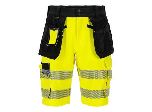 Strakofa Dovre Synlig Shorts Klasse 1 HiVis Gul/Svart 44