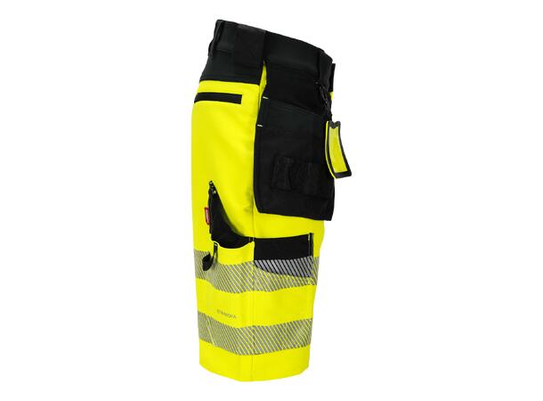 Strakofa Dovre Synlig Shorts Klasse 1 HiVis Gul/Svart 44