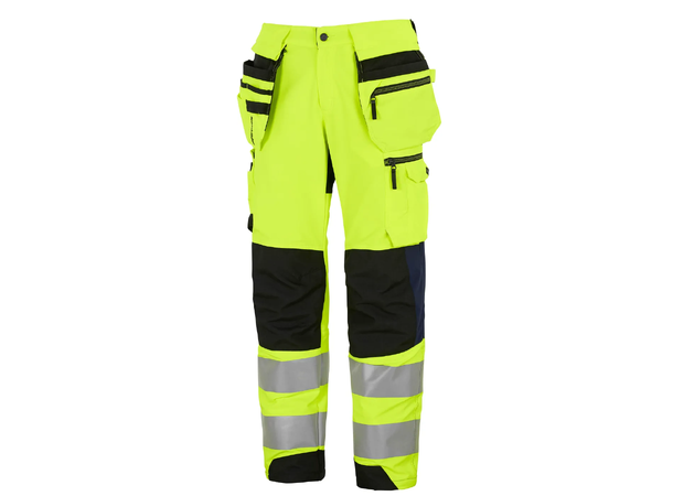 240-2 MOTION HÅNDVERKSBUKSE FS KLASSE 2 Gul/Marineblå C44