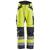 Snickers 6639 AllroundWork+ Vinterbukse HiVis Gul/Blå, str.S Kl.2 
