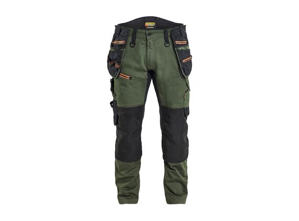 Blåkläder Håndverksbukse Stretch STRIKER Grønn C44