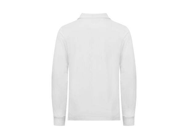 CUTTER & BUCK ADVANTAGE POLO LS MEN Hvit S