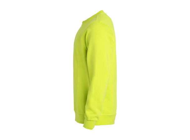 Clique Basic Roundneck HiVis Grønn str. XXL