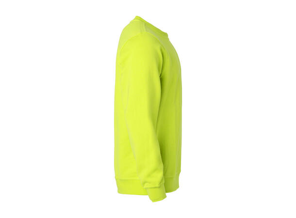 Clique Basic Roundneck HiVis Grønn str. XS