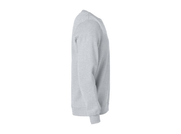 Clique Basic Roundneck Lysegrå str. XXL