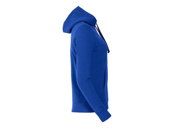 Clique Classic Hoody Dame Blåmelert str. XS