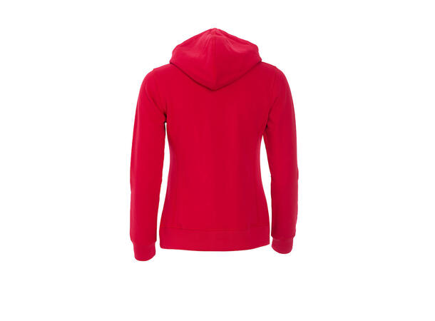 Clique Classic Hoody Dame Rød str. M
