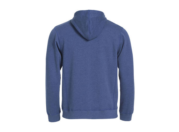 Clique Classic Hoody Full Zip Blåmelert str. XS