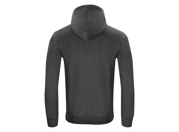 Clique Classic Hoody Full Zip Mørkegrå str. 4XL