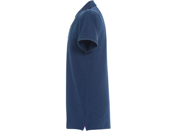 Clique Stretch Premium Polo Blåmelert str. XS