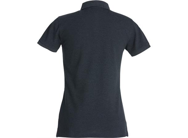 Clique Stretch Premium Polo Dame Mørkegrå str. M