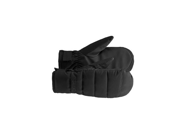 Craft Explore Padded Mitten Svart 6/XXS