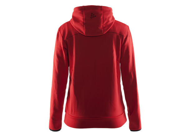 Craft Leisure Full Zip Hood W Rød str. XS