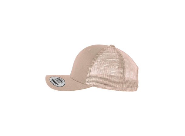 FLEXFIT FL6606 RETRO TRUCKER Khaki One size