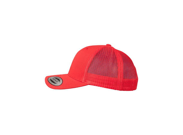 FLEXFIT FL6606 RETRO TRUCKER Rød One size