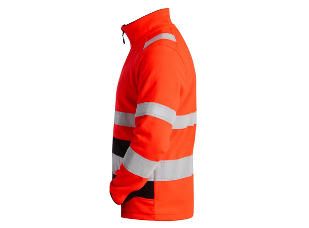 Gesto Essential Fleecejakke KL 2/3 HiVis Rød XS
