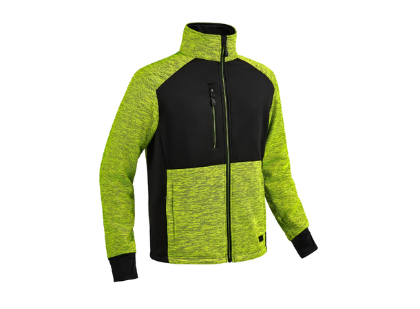 Gesto Strikket Jakke Explore G233 Gul/Svart XS