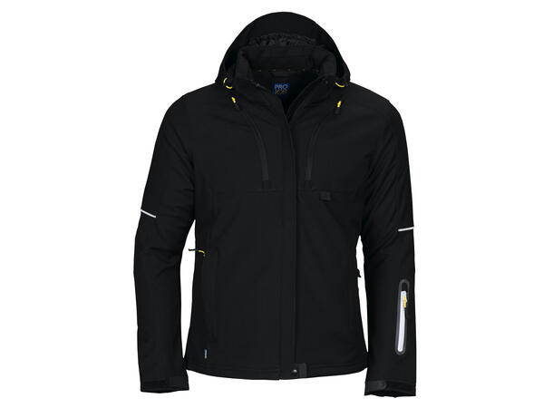 Projob 3413 3 Layer Padded Jacket Svart XS