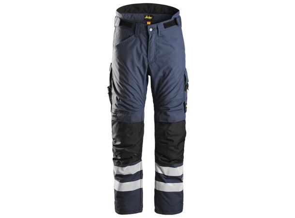 Snickers 6619 AllroundWork Vinterbukse Marineblå/Svart, str.5XL
