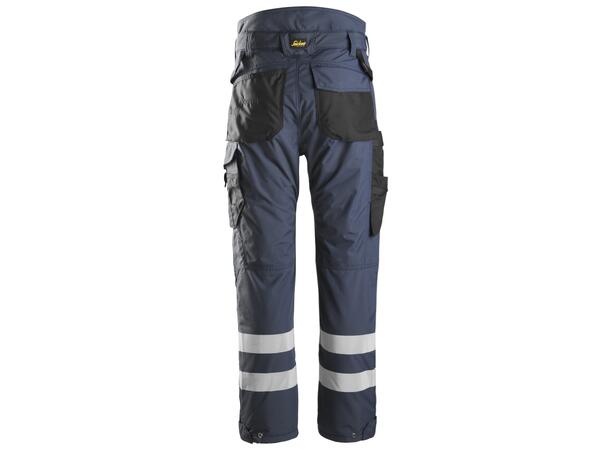 Snickers 6619 AllroundWork Vinterbukse Marineblå/Svart, str.5XL