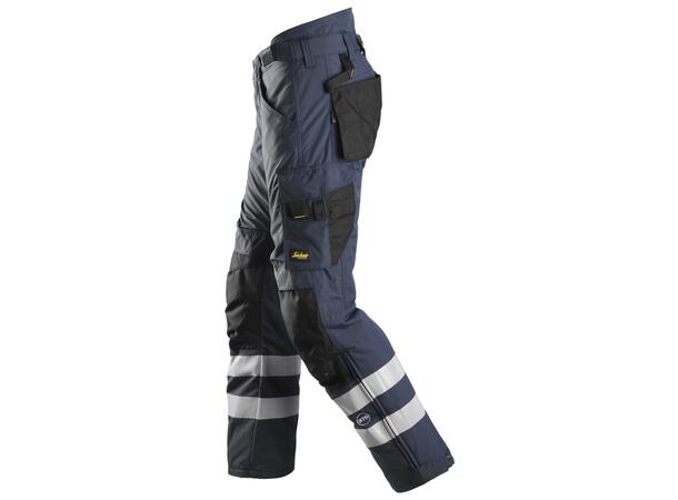 Snickers 6619 AllroundWork Vinterbukse Marineblå/Svart, str.5XL