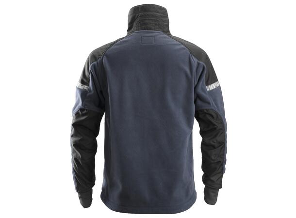 Snickers 8005 AllroundWork Fleecejakke Marineblå/Svart L