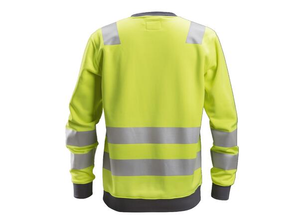 Snickers 8037 High-Vis Genser Kl.2/3 HiVis Gul XS