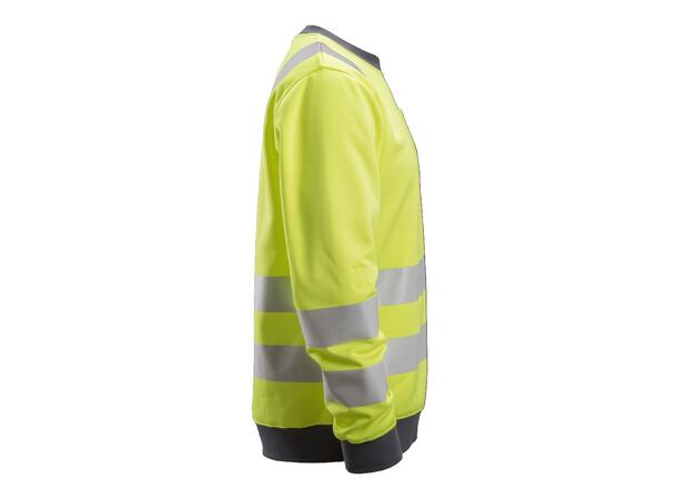 Snickers 8037 High-Vis Genser Kl.2/3 HiVis Gul XS
