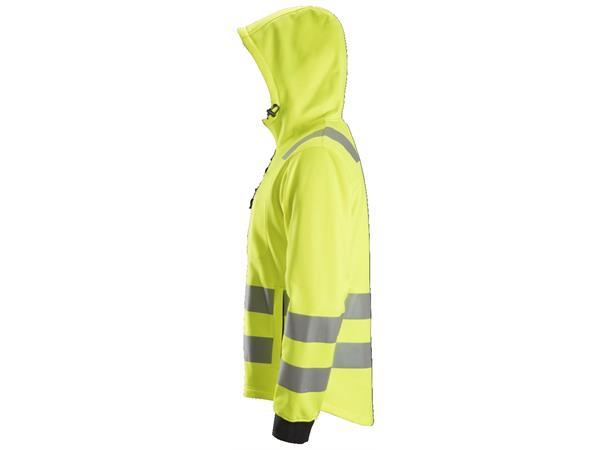 Snickers 8039 AllroundWork hettejakke HiVis Gul, str.XS Kl.2/3