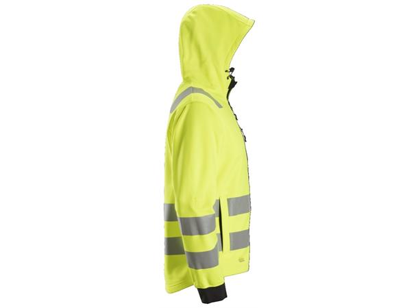 Snickers 8039 AllroundWork hettejakke HiVis Gul, str.XS Kl.2/3
