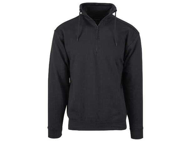 YOU 0170 PANTHER BR ZIPPERSWEAT Svart S