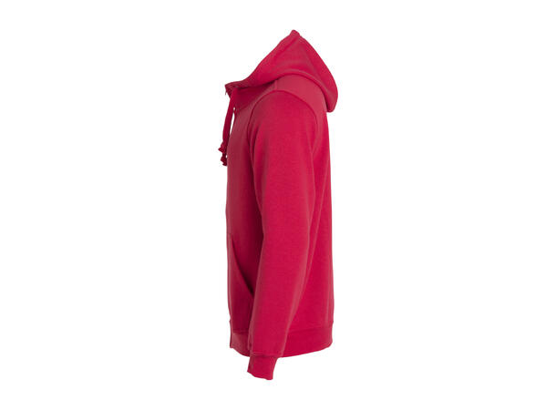 Clique Basic Full Zip Mens Rød XS