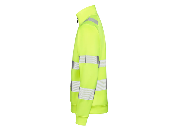 Gesto G235 Essential Halfzip Sweatshirt HiVis Gul S