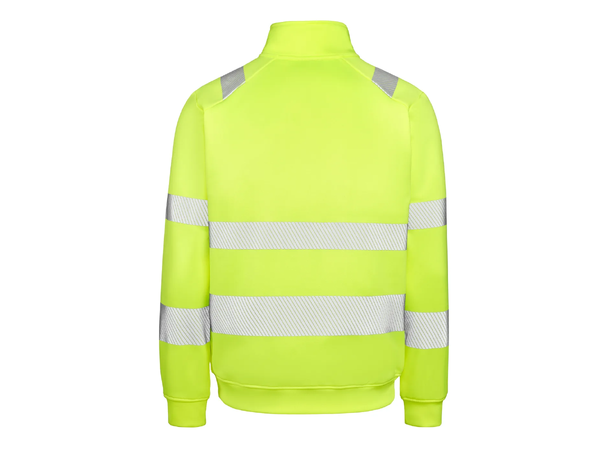 Gesto G235 Essential Halfzip Sweatshirt HiVis Gul S
