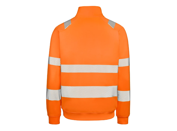 Gesto G235 Essential Halfzip Sweatshirt HiVis Oransje XS