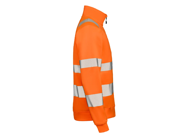 Gesto G235 Essential Halfzip Sweatshirt HiVis Oransje XS