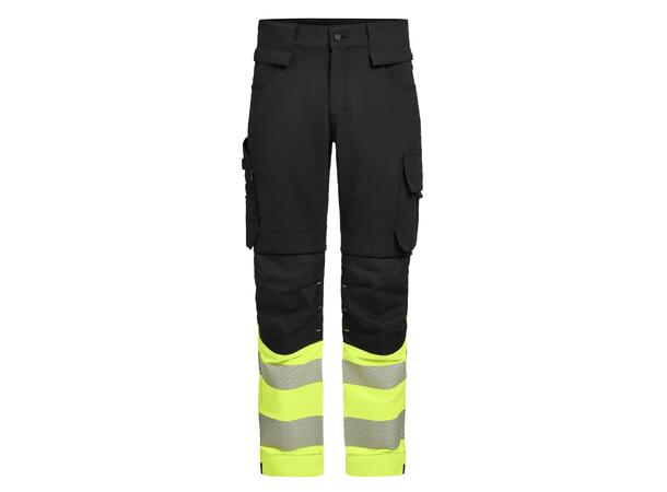 Gesto Håndverksbukse Elevate G531 KL 1 Svart/Gul D88