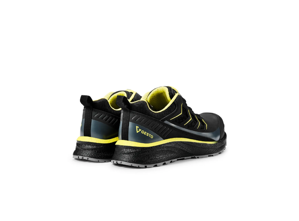Gesto Vernesandal Frode S1 PS Svart/Gul 35