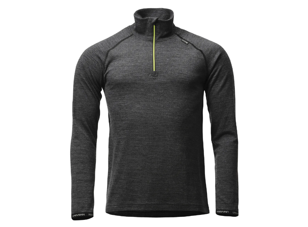 POLOTRØYE ZIP I MERINOULL GEILO 2.0 8161 Grå XS