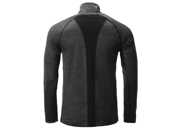 POLOTRØYE ZIP I MERINOULL GEILO 2.0 8161 Grå XS