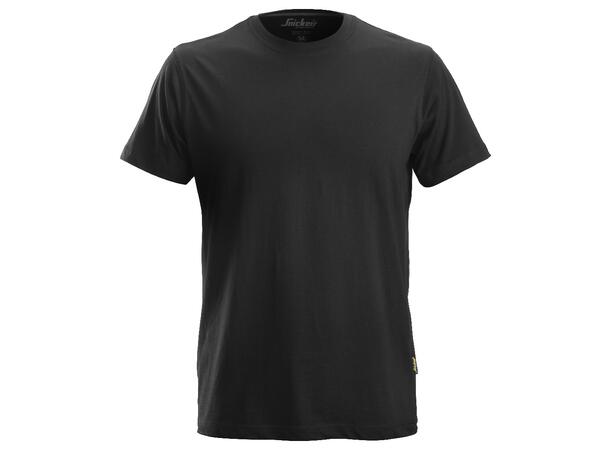 Snickers 2502 T-skjorte Svart 5XL