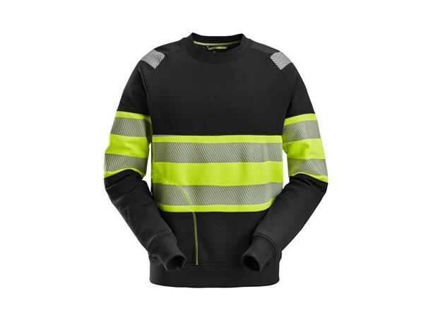 Snickers Genser 2830 KL 1 Svart/Gul XS