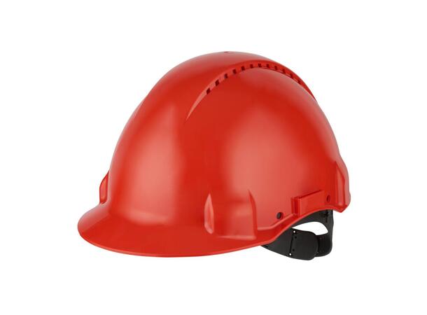 3M Vernehjelm G3000 STD Rød One size