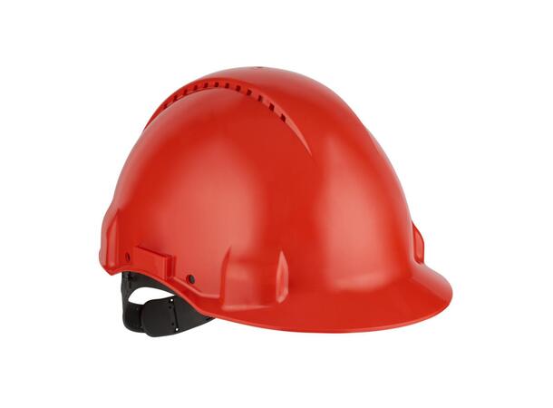 3M Vernehjelm G3000 STD Rød One size