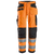 Snickers Arbeidsbukse Med Hylsterlommer HiVis Oransje/Svart str. C44, Klasse 2 