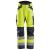 Snickers 6639 AllroundWork+ Vinterbukse HiVis Gul/Blå, str.M Kl.2 