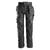 Snickers 6923 FlexiWork Gulvleggerbukse Svart D116 