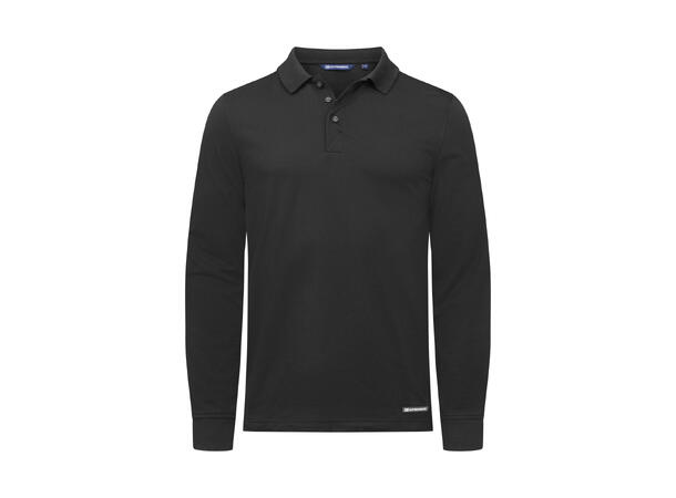 CUTTER & BUCK ADVANTAGE POLO LS MEN Svart S