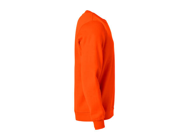 Clique Basic Roundneck HiVis Oransje str. M